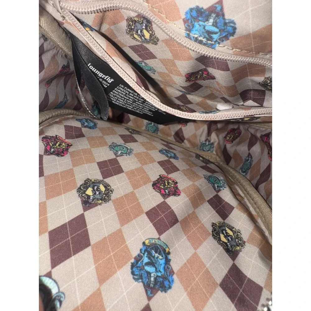 Michael Kors Black Leather Shoulder Bag Gold Interlocking Ring Detail Clutch - Picture 9 of 10